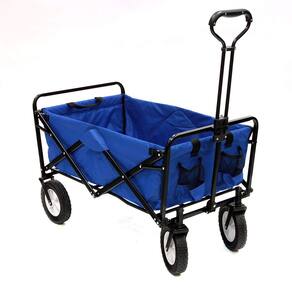 Carrinho Dobrável NTK O Wagon, Alumínio, Bolsos, 80kg