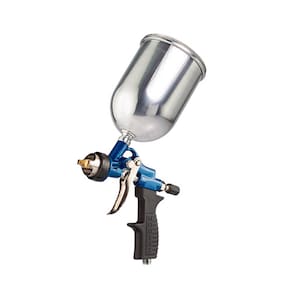 Pistola Pintura Tipo Gravidade 4 mm - Caneca Aluminio - Modelo 12X - 10056000 - Arprex