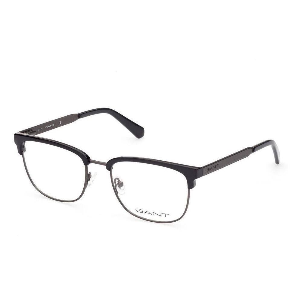 Óculos Armação Gant Ga3228 001 Preto Com Cinza Masculino