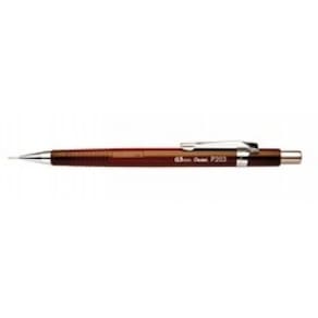 Lapiseira Técnica Profissional 0,3mm Marrom P203 Pentel