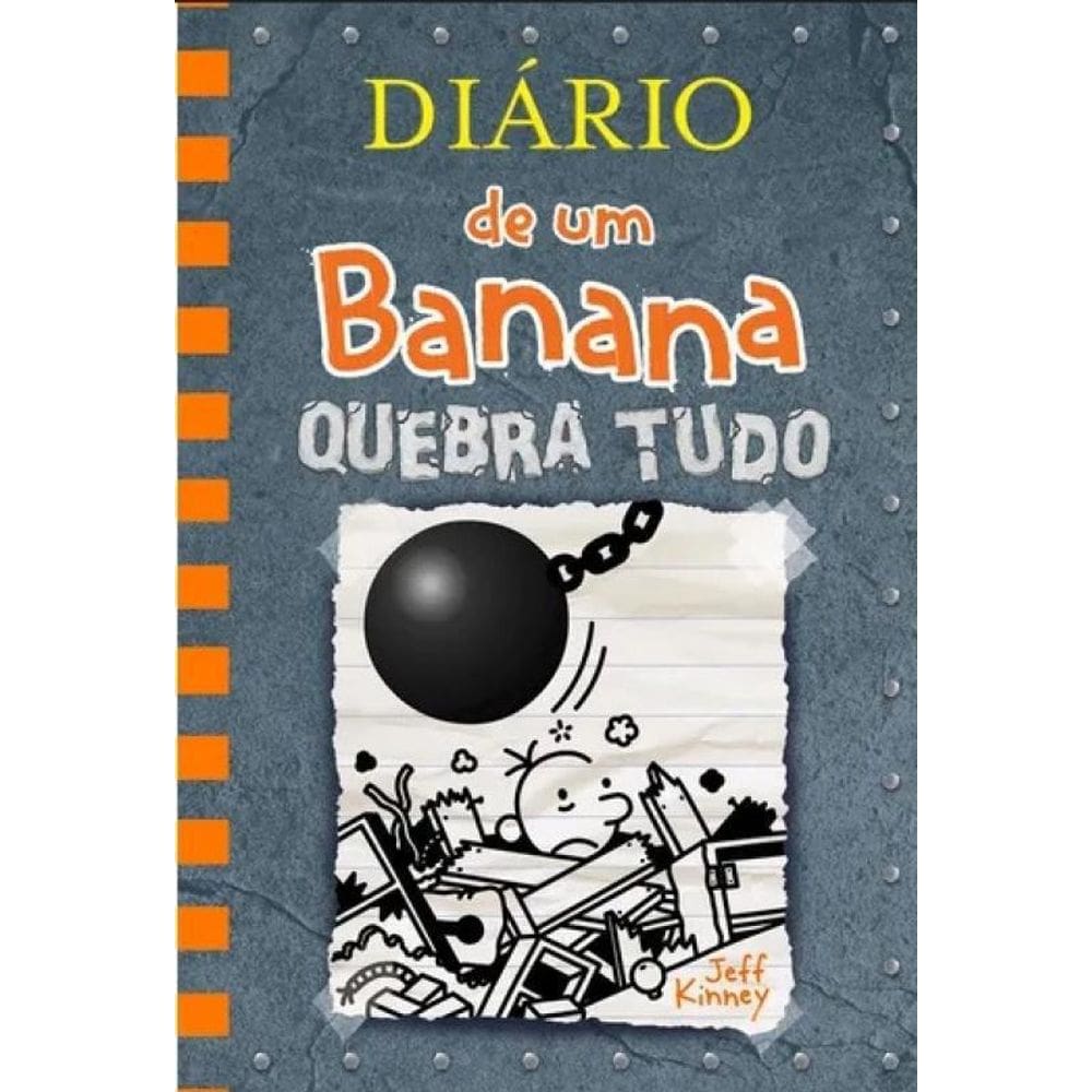 Livro Diario De Um Banana - Vol 14 - Quebra Tudo