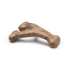 Brinquedo Cães Filhote Benebone Puppy Wishbone Bacon Pequeno