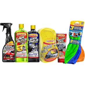 Kit Talento Luxcar - Lava Autos, Cera e Acessórios