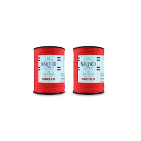 Kit 2 Fio Náutico Slim - Cor Vermelho Círculo