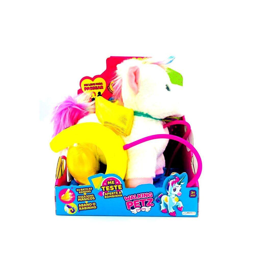 Walking Petz Unicórnio Br1196 Multilaser