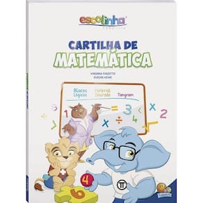 Livro Escolinha Cartilha De Matemática