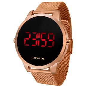 Relógio Feminino Lince Mdr4594L Pxrx Digital 50m Rose