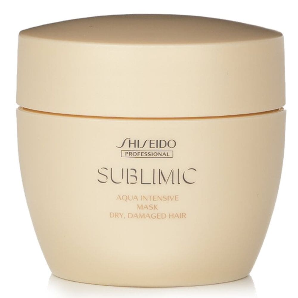 Máscara capilar Shiseido Sublimic Aqua Intensive para cabelos secos danificados