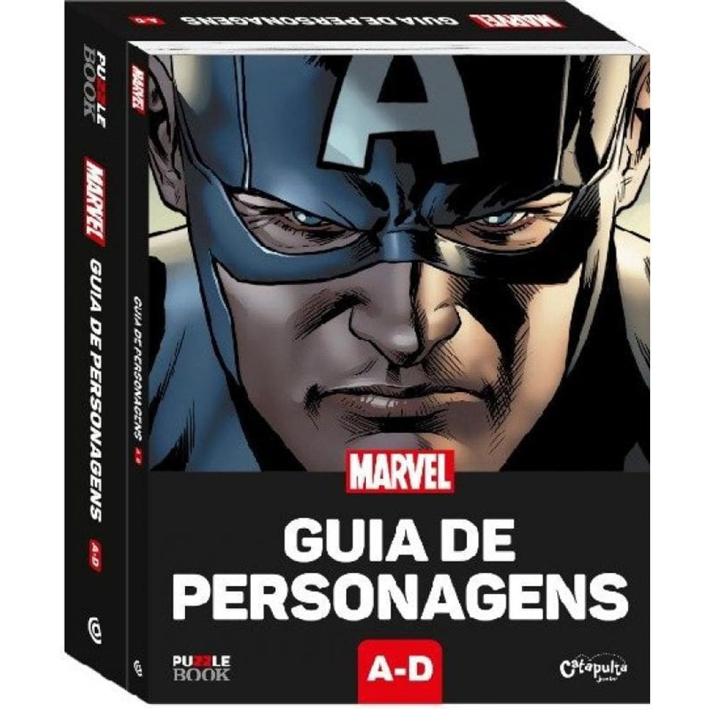 Livro Marvel: Guia De Personagens A-D