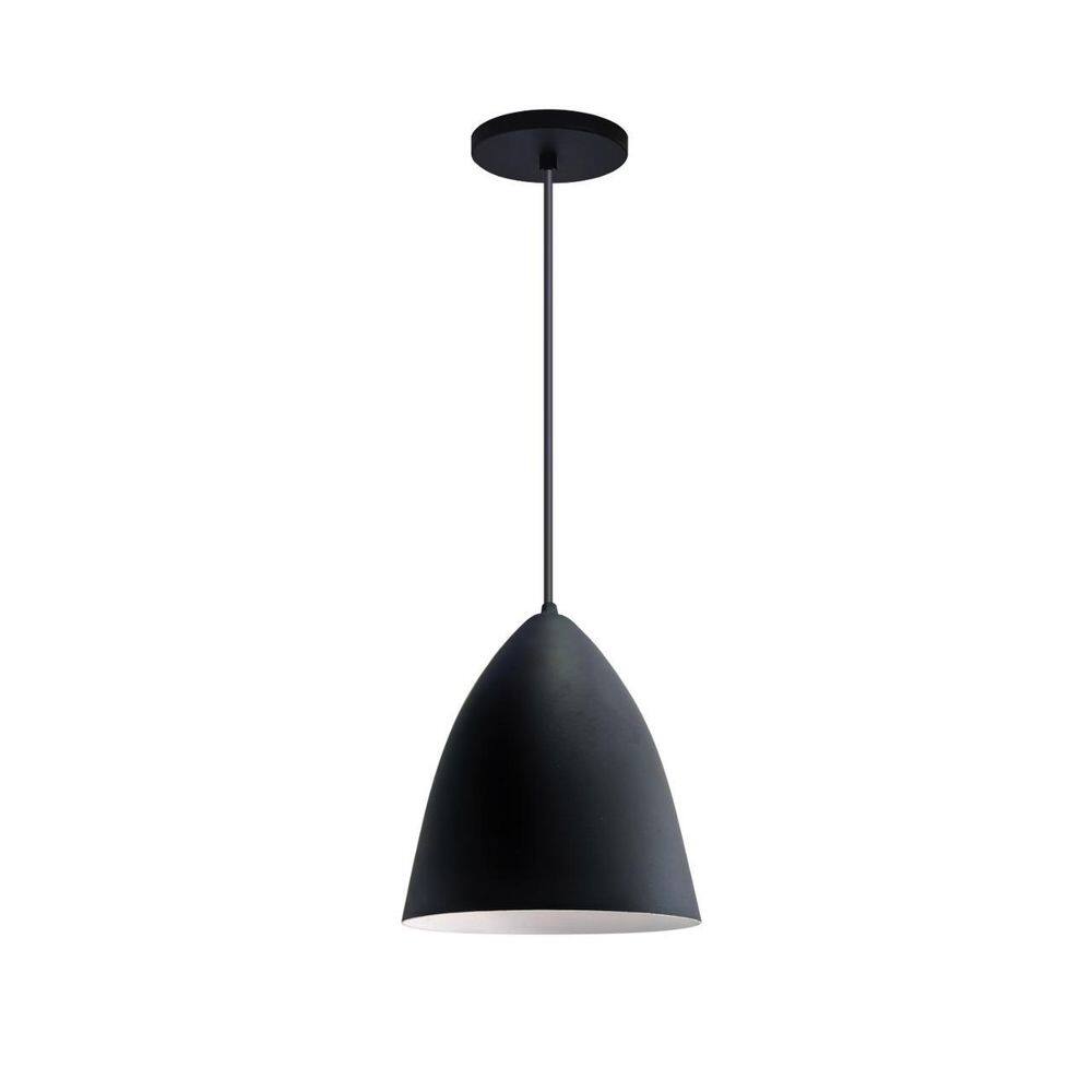 Lustre Pendente Vegas Preto Com Branco R.R.J.V