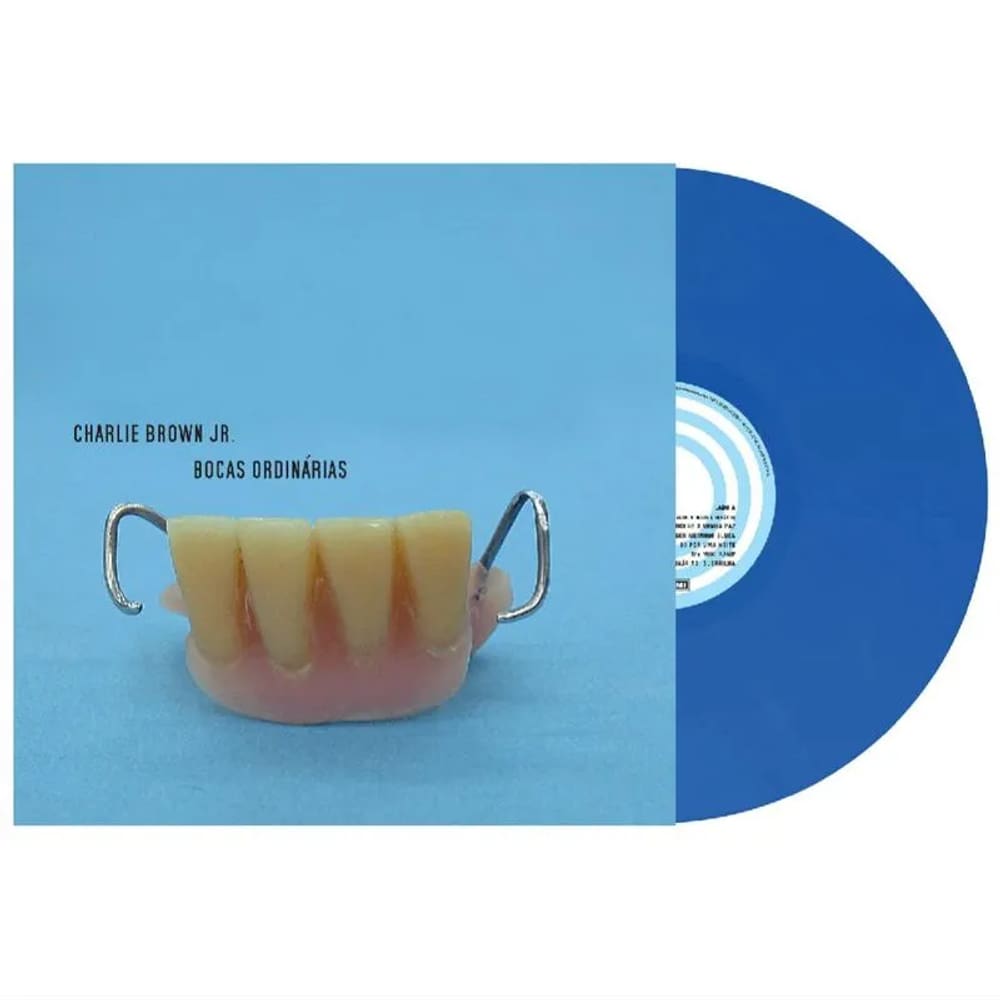 LP Charlie Brown Jr - Bocas Ordinárias - Colorido (Azul)