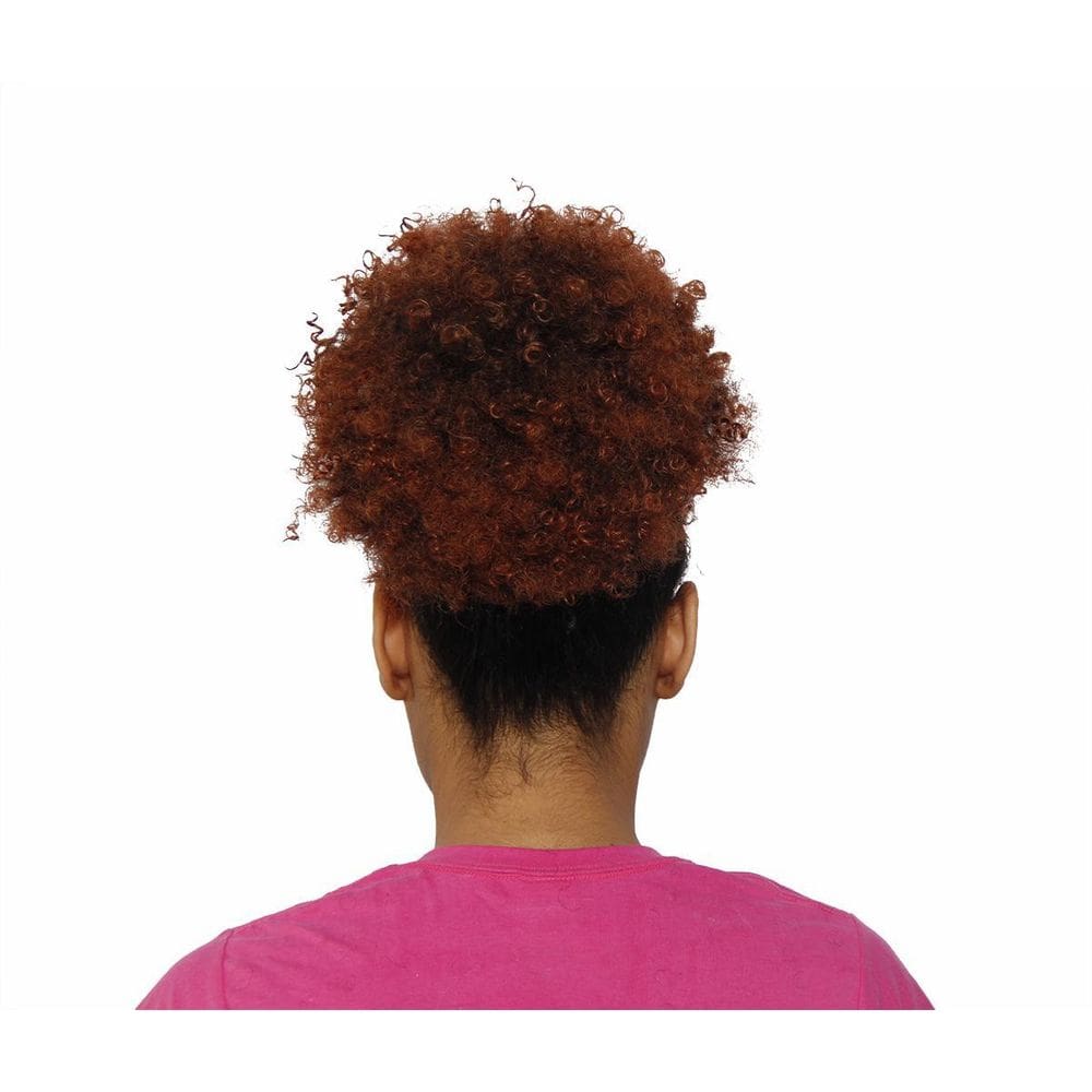Aplique Puff Black Coque Afro Acaju 33 Fibra Futura Premium
