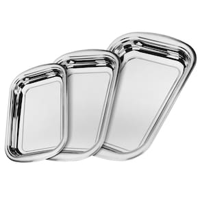 Jogo de Assadeiras Cosmos Aço Inox 3 Peças - Tramontina 64310/400