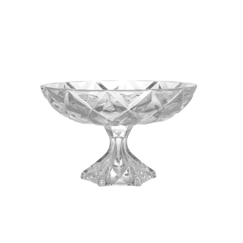 Centro De Mesa Decoração Cristal Para Balas E Frutas Deli