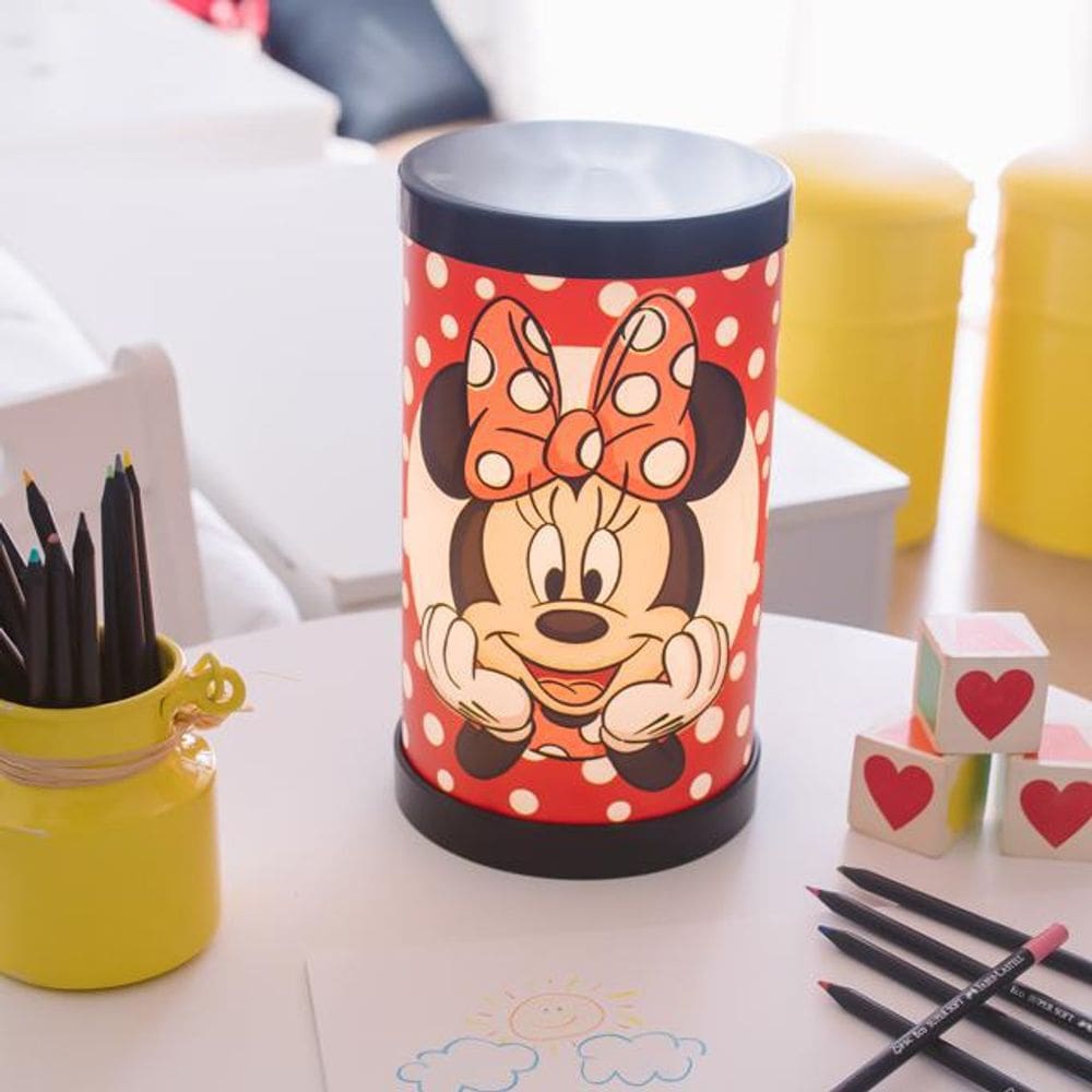 Luminária De Mesa Minnie