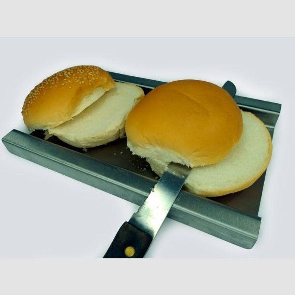 Régua De Pão Inox 26 Cm X 17Cm X 2 Cm Altura - Profissional
