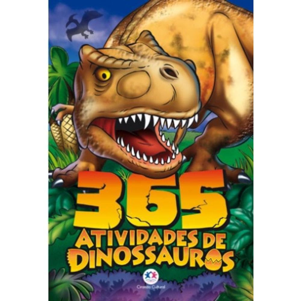Livro 365 Atividades De Dinossauros