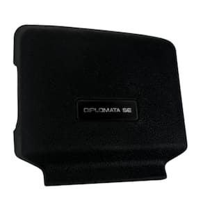 Capa Botão Buzina Volante Diplomata 88/99 Preta Emblema SE