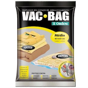 Saco Para Armazenagem Vac Bag Medio A Vacuo
