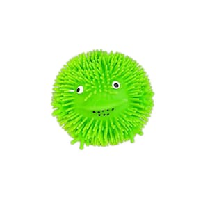 Bola Maluca Sapo Com Led Cor Verde De Apertar