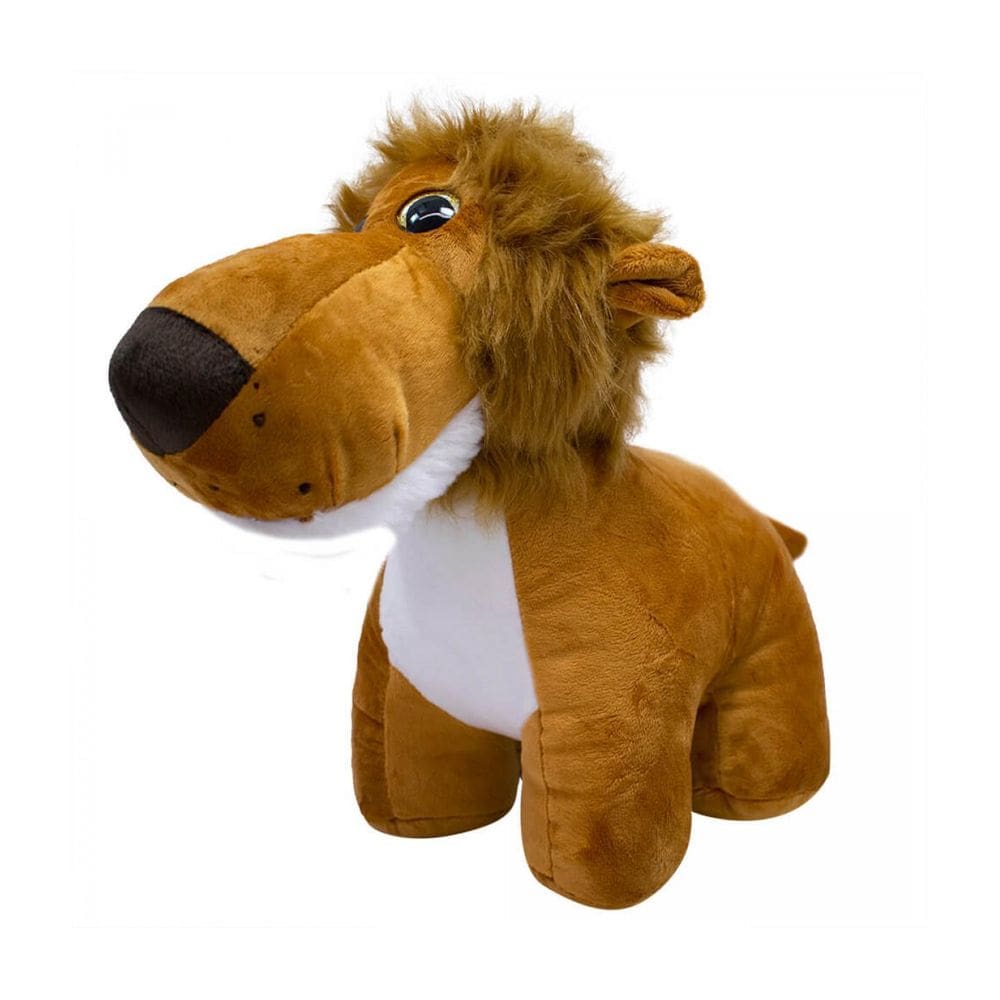 Leão Focinho Comprido 30Cm Altura Pelúcia Fofytoys