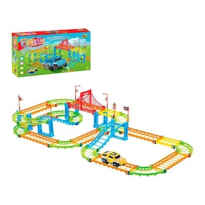 Super Pista Radical Color Mini Cidade Infantil De 95 Pçs