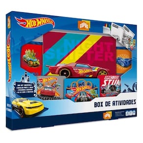 Box De Atividades Hot Wheels