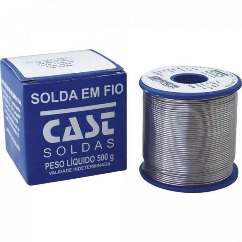 Solda Em Fio 189-Msx10 60X40 500G Azul Cast