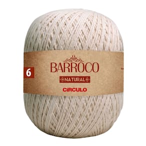 Barbante Barroco Natural Nº06 700g