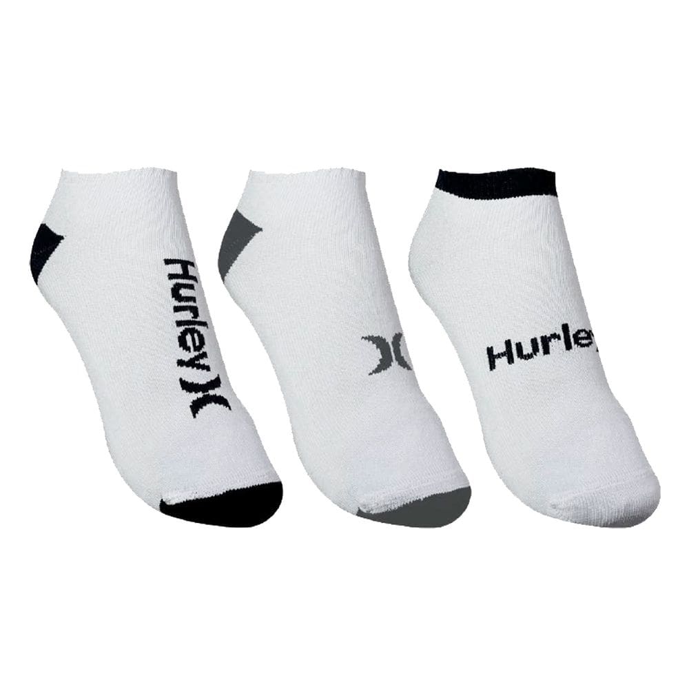 Kit c/3 Pares Meia Invisível Hurley HU05A - 39 a 42