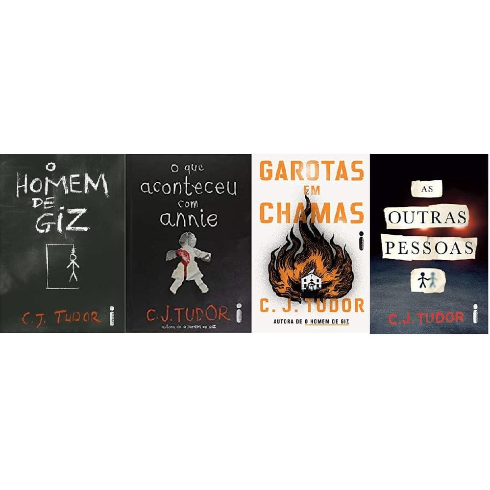 Kit 4 Livros C. J. Tudor As Outras Pessoas + Garotas Em