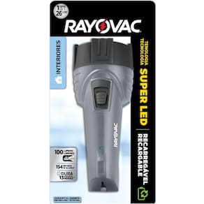 Lanterna Recarregável Super LED Big 100 lumens Bivolt