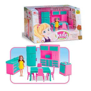 Brinquedo Casinha De Boneca Judy Home Cozinha Infantil