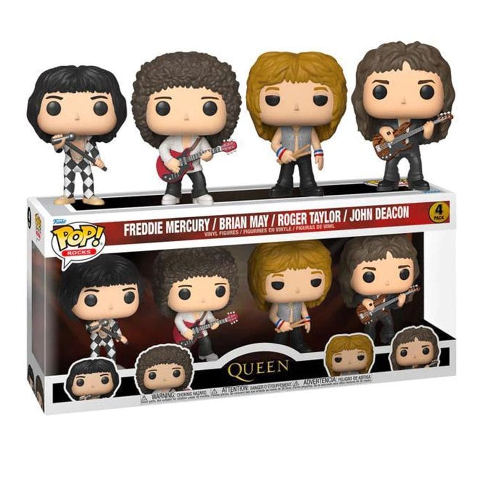 Funko Pop - Queen 4 Pack