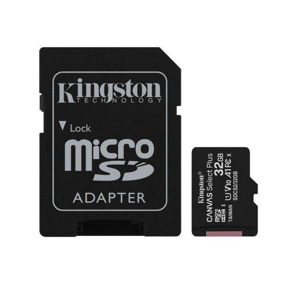Cartão Kingston Micro SD Canvas Select Plus A1 100MB/s