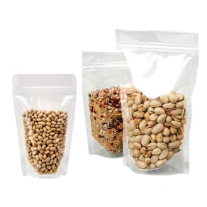 Embalagens Presente 10x15+4 Stand Up Pouch 50 Unidades