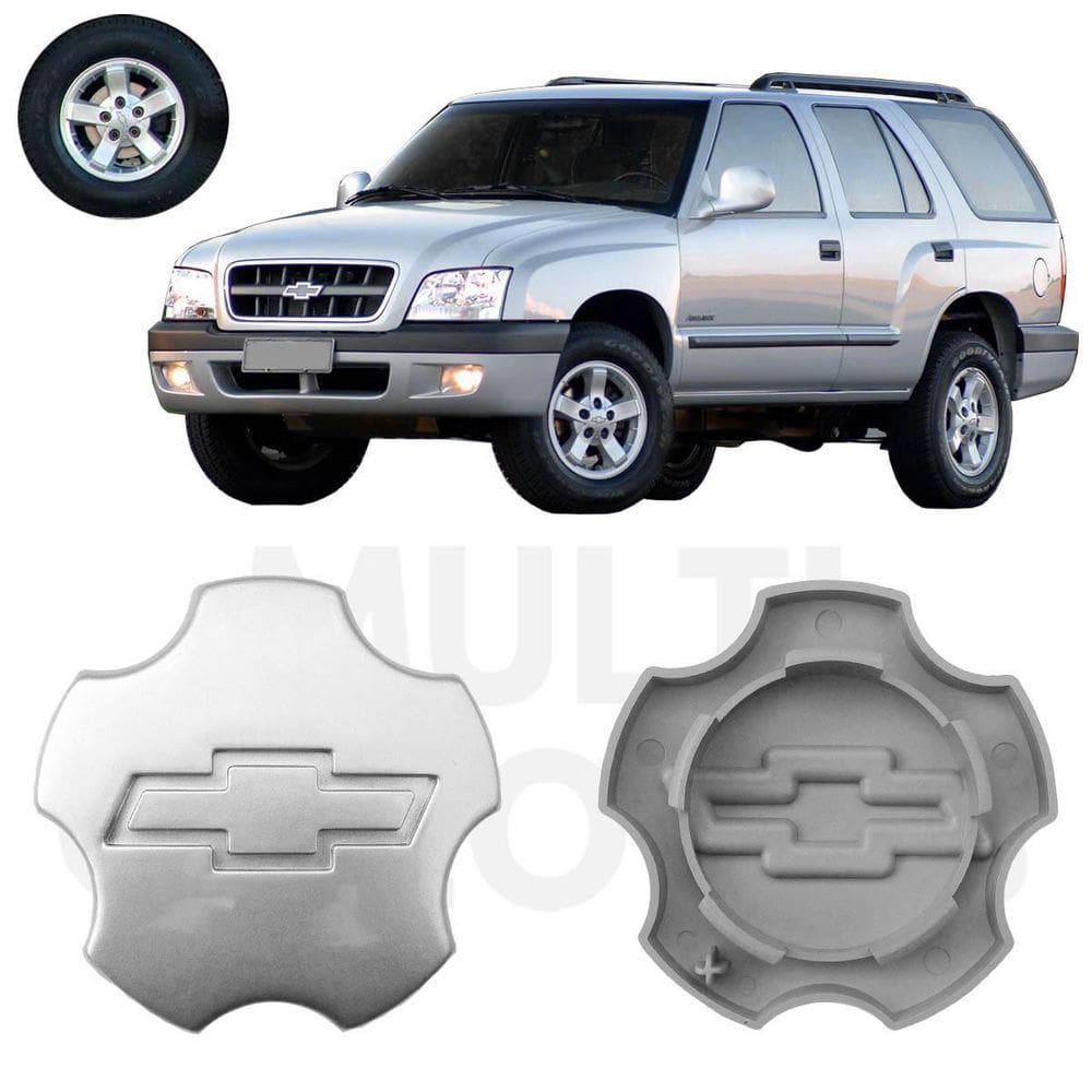 Calota Centro Roda Gm Blazer Advantage Pitbull 2003 A 2008