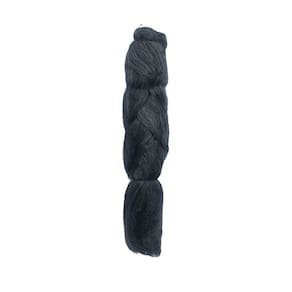 Cabelo Sintético Jumbão 399Gr Para Tranças Box Preto E Loiro
