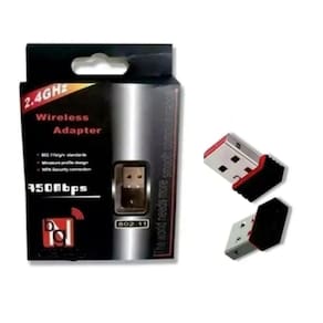 Adaptador Rede Usb Sem Fio Wireless Plug Instalou Usou