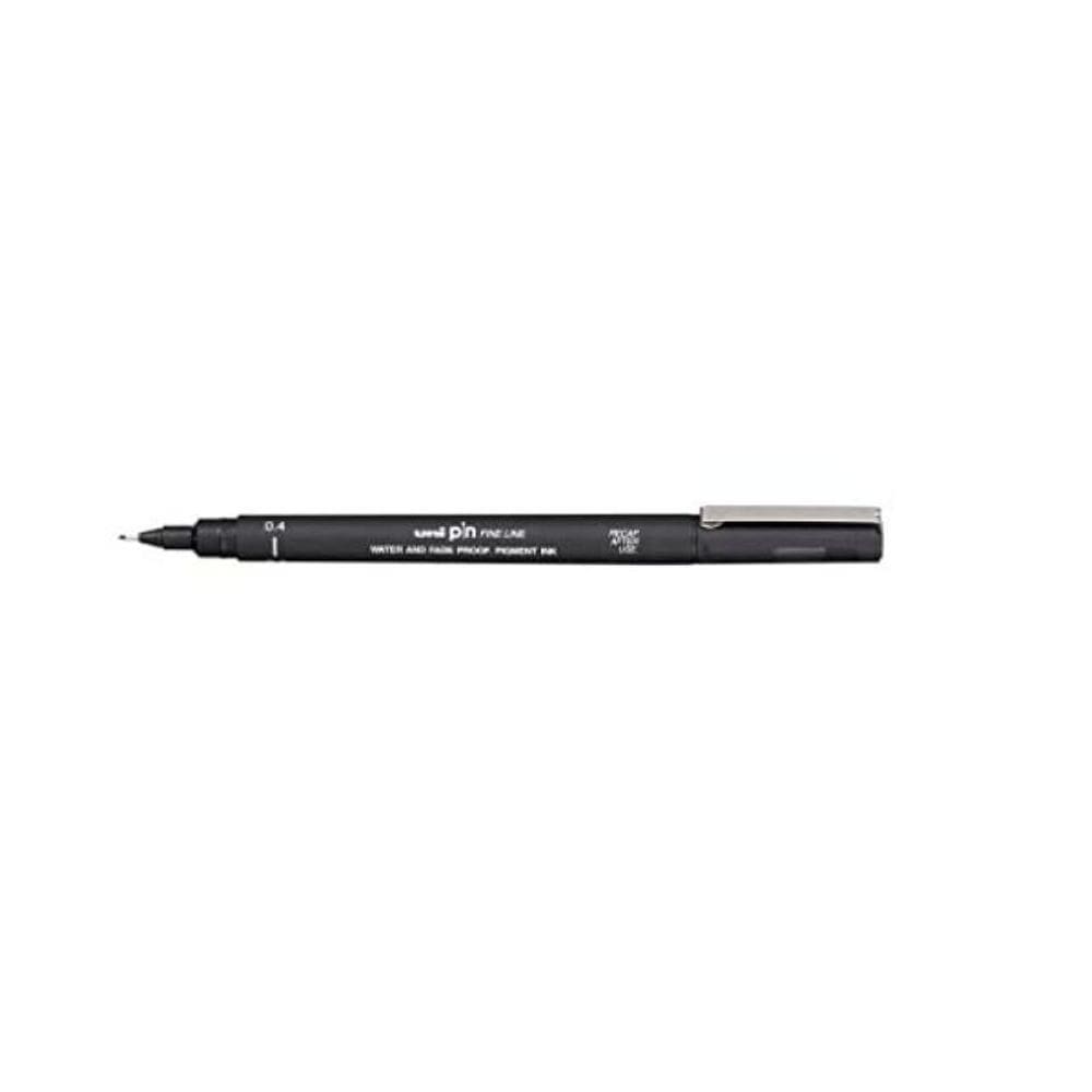 Caneta 0,4Mm Uni Pin Fine Line Preta - 31.78