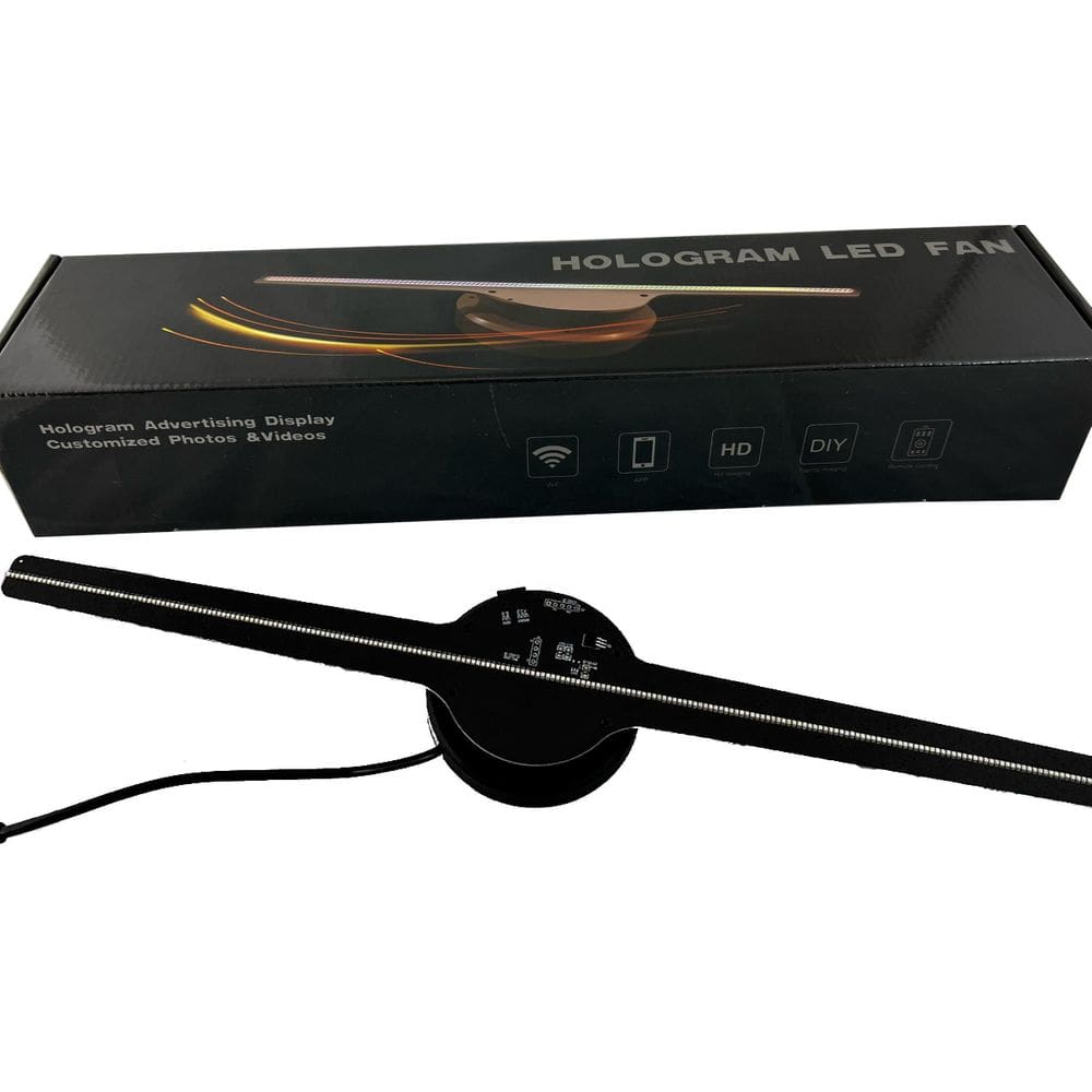 Projetor De Imagem 3D Full Hd Grande Portátil Led Holografic