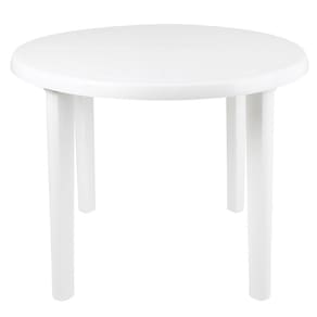 Mesa Plástica Redonda Desmontável Mor