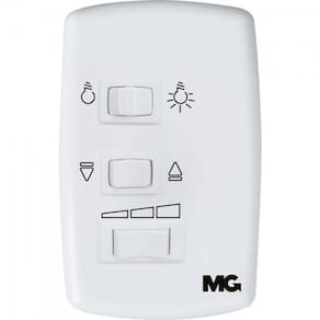 Controle Ventilador de Teto 127V Branco MARGIRIUS