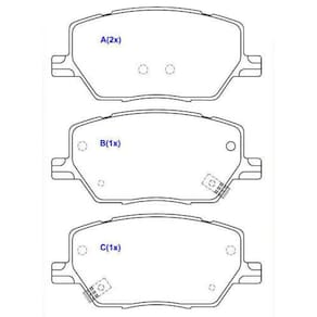 Pastilha Freio Syl Diant. Fiat Toro Jeep Compass E Renegade