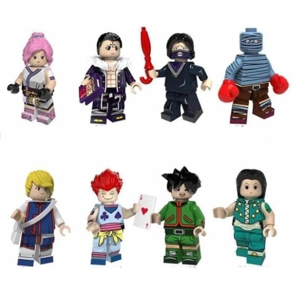 Bonecos Blocos Montar Hunter X Hunter Hisoka Machi Freecss