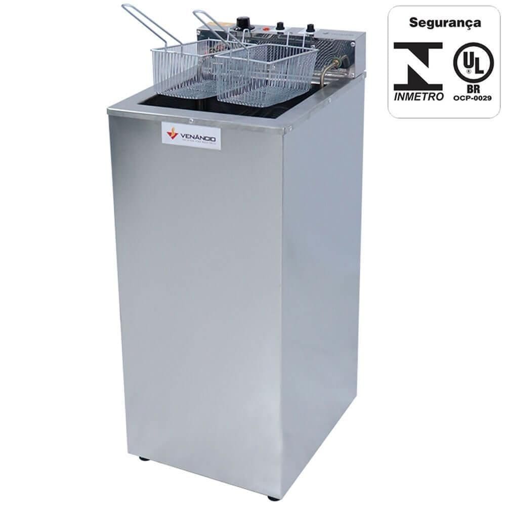 Super Fritador Venâncio Água e Óleo Gabinete Elétrico 23 Litros 220V SFAO5220