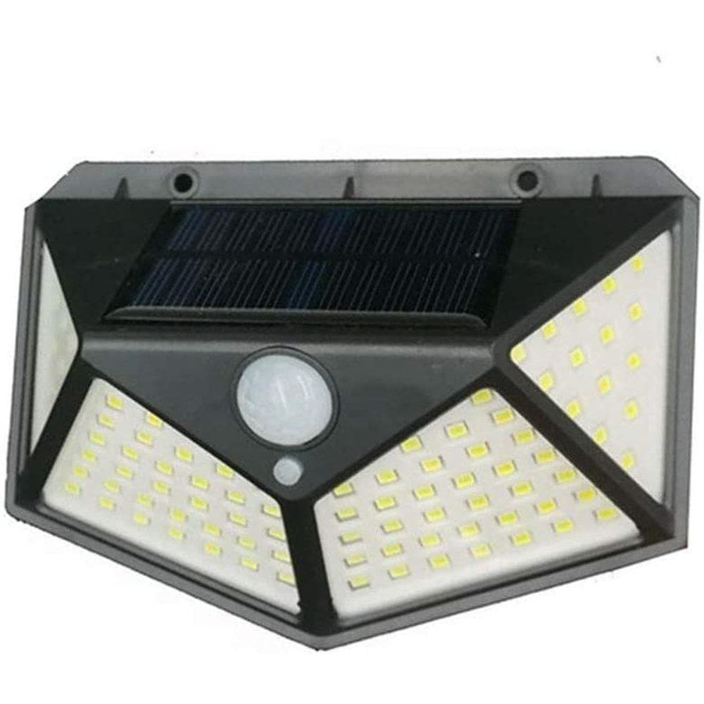 Luminária Solar 100 Leds com Sensor Externo - VALECOM