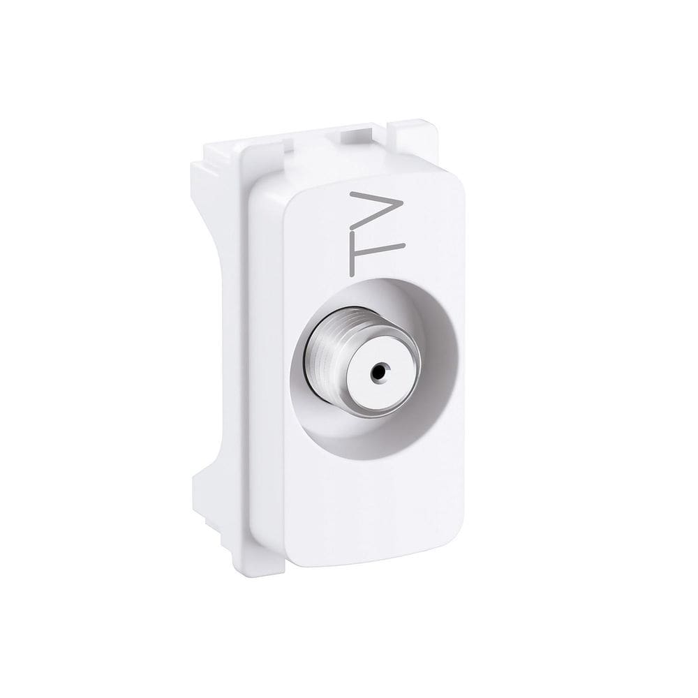Módulo Tomada Coaxial Tv Branco Legrand 680157 Pial Zeffia