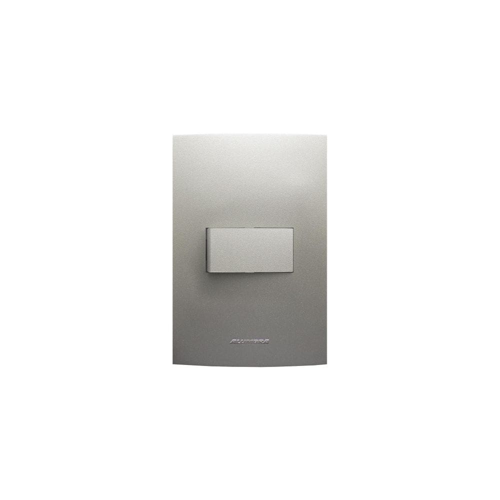 Conjunto 1 Interruptor Simples 4X2 Titanium 85585 Alumbra