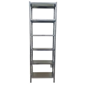Prateleira De Aço Galvanizado 60 Cm Com 6 Bandejas